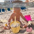 thumbnail image 4 of Kids Beach Bucket Toy Set, Silicone Portable Durable Kids Beach Toys Set Interactive  For Summer, 4 of 8