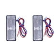 thumbnail image 3 of Sidaley Reflector rectangular LED Universal para motocicleta, luz trasera, lámpara de señal de giro de freno para motocicleta Type3 NO3 Sidaley CBP097425, 3 of 5