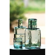 Kalalou CRL5134 8.5 in. Bedside Water Carafe & Drinking Glass