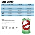 thumbnail image 6 of Ghostbusters Logo Men's Tank Top Lightweight Summer Sleeveless Tee Shirt Muscle Tank Tops Workout T-Shirts Casual Athletic Undershirts, 6 of 7