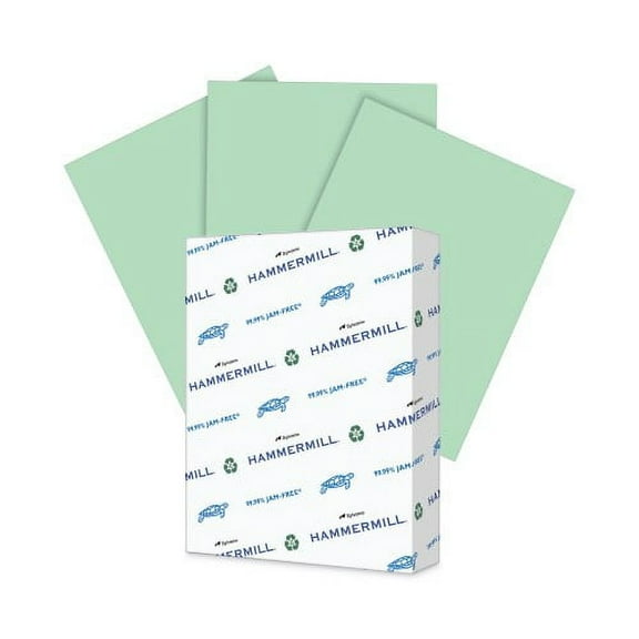 Hammermill-Hammermill Colors Print Paper, 20lb, 8.5 x 11, Green, 500/Ream (103366)