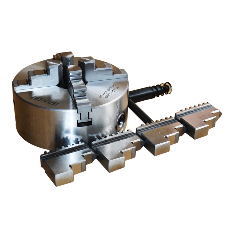 INTBUYING 4 Jaw Lathe Chuck 160mm K12160 Linkage Jig for lathe Fixture