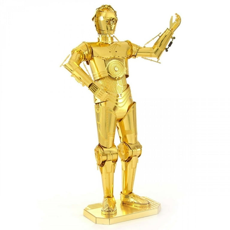C-3PO フィギュア ゴールド Star Wars GOLD C-3P0 - Walmart.com