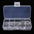 thumbnail image 4 of 100 Pcs 304 Stainless Steel C Type Circlip Snap Rings, Compact and Practical Design, Portable Storage, Great Anti Rust Performance, 4 of 7
