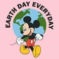 thumbnail image 2 of Girl's Mickey & Friends Earth Day Everyday  Graphic Tee Light Pink Medium, 2 of 4