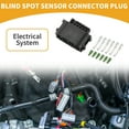 thumbnail image 2 of Conector de sensor de punto ciego de 6 pines Unique Bargains, conector de terminal de cable hembra impermeable para Mercedes-Benz, 1 juego, 2 of 6