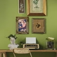 thumbnail image 6 of Grandparents Picture Frame Wood Photo Frames Engraved Display 4x6 Tabletop Frame for Hanging Wall Home Gifts Desk-A Grandchild is Someone Who Reaches for Your Hand but Touches Your Heart DIY, 6 of 8