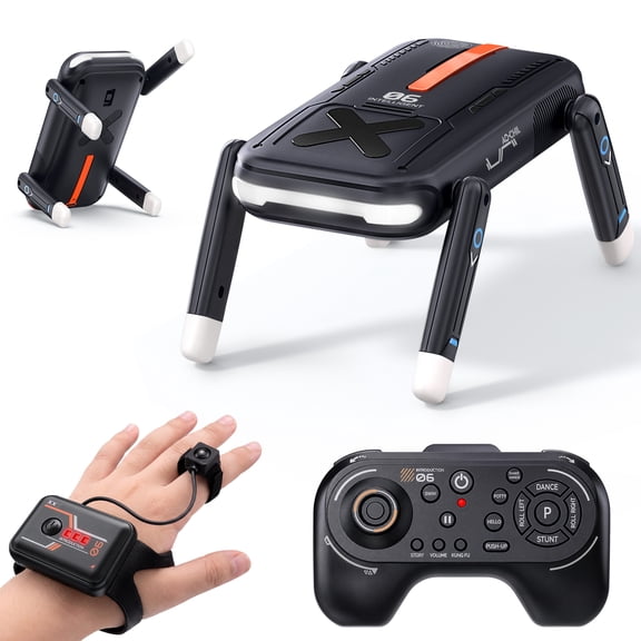 Ruko Interactive Robot Toy, Smart Robot Pet with Gesture & Remote Control,Electronic Toy for Kids Ages 3-10