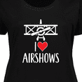 thumbnail image 4 of Inktastic I Love Airshows Women's Plus Size T-Shirt, 4 of 5