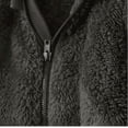 thumbnail image 6 of Domzest Newborn Baby Bear Hooded Jumpsuit, Fleece Onesie, Warm Winter Outwear for Infant Girls Boys Light Brown 6M-Month, 6 of 7
