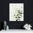 thumbnail image 4 of ONETECH FRAMED Botanical Plant Wall Art, Light Green Eucalyptus Leaf Picture Canvas Wall Art Minimalist Floral Wall Decor for Bedroom Living Room Bathroom Kitchen, 4 of 4