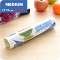 thumbnail image 1 of pdqouc 50 Paquets Sac de Conservation des Aliments de Qualité Alimentaire à Point de Rupture pour Cuisine, Épaissi, Portable et Durable, Parfait pour une Alimentation Saine, Pique-Nique, Voyage, 1 of 7