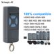 thumbnail image 3 of HORMANN HSE2 HSE4 868MHz Control remoto para puerta Compatible con HSM2 HSM4 HS2 HS4 868 transmisor de botón azul abridor de garaje, 3 of 5