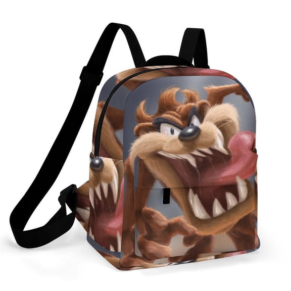 Taz Animal Mania Mini Backpack Women Cute Small Backpack Purse Casual Travel Bag