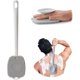 thumbnail image 1 of wonima11 Silicone Back Scrubber for Shower, Detachable Long Handle Body Scrub Brush, Shower Brush for Shower Exfoliating and Message, Dual Purpose Overall Cleaning - Grey, 1 of 1