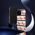 thumbnail image 2 of Flamingo Tough iPhone 15 Case-iPhone Case-iPhone-Orange & Black iPhone Case, 2 of 2