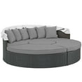thumbnail image 3 of Modway Sojourn Outdoor Patio Sunbrella® Daybed in Canvas Gray, 3 of 6