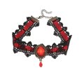 thumbnail image 1 of BIG SALE!Collar de encaje con personalidad,collar de Halloween,regalo conmemorativo de vacaciones para mujer, 1 of 5