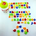 thumbnail image 1 of 78PCS Magnetic Letters Numbers Alphabet Fridge Magnets Colorful ABC 123 Educational Toy Set Learning Spelling Counting, 1 of 6