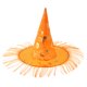 thumbnail image 2 of Sombrero de la Bruja de Halloween Sunnimix Naranja Calabaza, 2 of 7