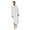 White, variant on Inkach Men'S Long-Sleeve Button-Down Solid Color Print-Shirt Stylish Nightgown