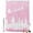 Pink, White, variant on Blue Checkered Elk Christmas Shower Curtains for Bathroom, Xmas Tree Snowflake Winter Waterproof Fabric Shower Curtain, Decorative Bathroom Curtain for Bathtub, 72"x72", No Hooks Included
