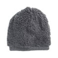 thumbnail image 3 of MUK LUKS Men's Textured Beanie-Charcoal Grey OS, 3 of 4