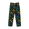 thumbnail image 4 of Goofa Retro Truck Printed Soft Pajama Pants for Men, Wide Leg Comfy Casual Lounge Yoga Pants-XX-Large, 4 of 9