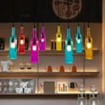 thumbnail image 4 of 8-Head Glass Wine Bottle Chandelier Creative Pendant Lamp Industrial Ceiling Light Home Bar Fixtures, 4 of 12