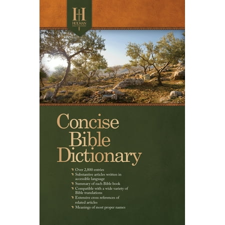 Holman Concise Bible Dictionary (The Best Bible Dictionary)