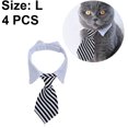 thumbnail image 2 of Adjustable Pets Dog Cat Neck Ties Pet Necktie，Tuxedo Costumes Grooming Accessories - shape1, 2 of 5