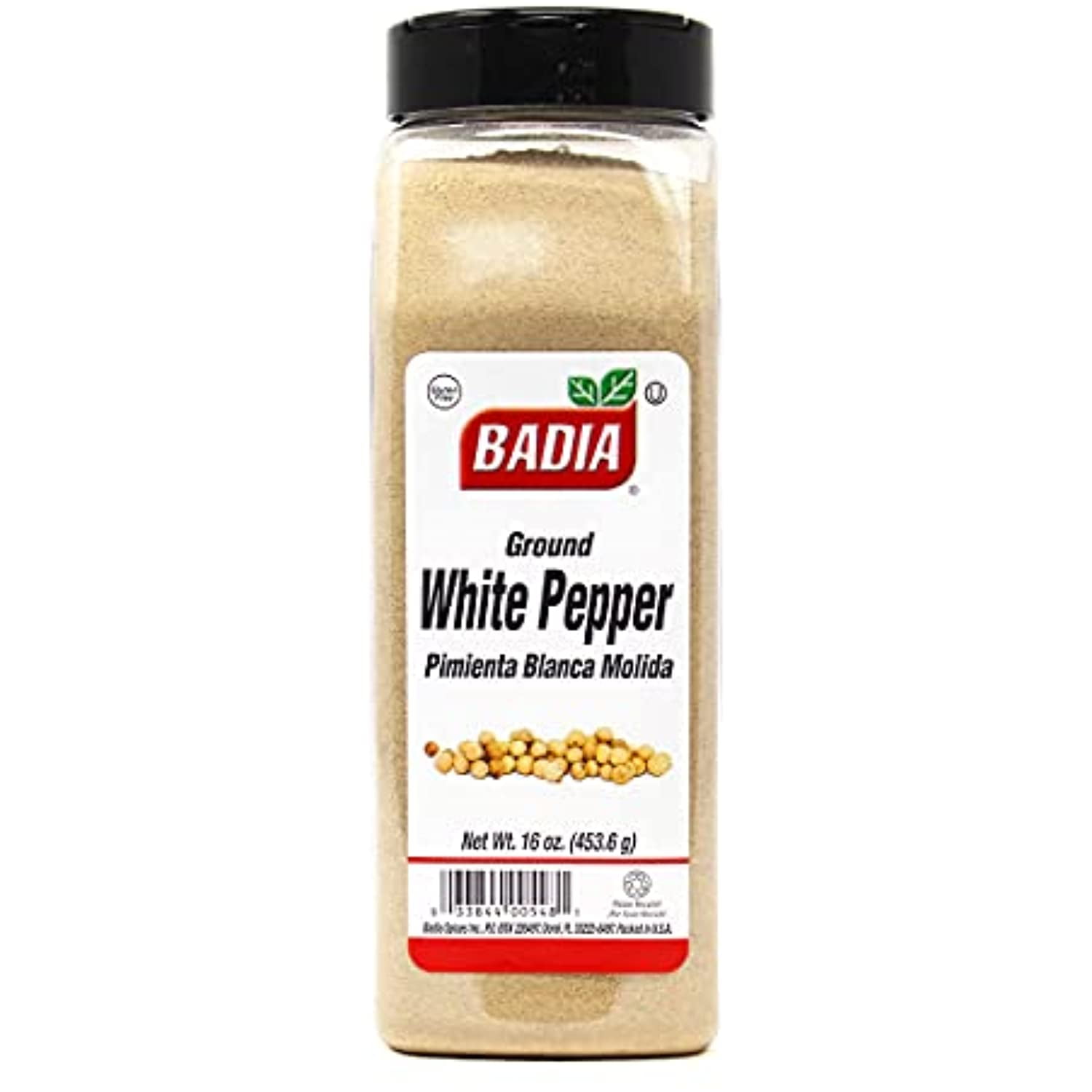 Badia Spices Inc Spice, White Pepper Ground, 16Ounce