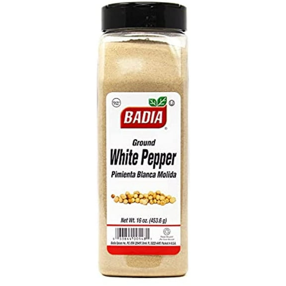 Badia Spices Inc Spice, White Pepper Ground, 16-Ounce