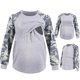 thumbnail image 2 of Mujeres Maternidad Enfermería Ropa Camisas Blusas Embarazadas Tops Manga Larga O-Cuello Lactancia Odeerbi ODB123031, 2 of 9