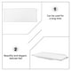 thumbnail image 3 of BEADCEST Computer Monitor Rack White Adjustable Shelf for Home Use with Non Slip Surface, 3 of 8