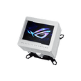 thumbnail image 2 of ASUS ROG RYUJIN III WB WHT CPU Water Block - Intel LGA 1700, 1200, 115X - AMD Socket AM4, AM5 - Asetek Copper Cold Plate - White - 178 Micro-Cooling Fins - 3.5 Inch Full Color LCD Display, 2 of 5