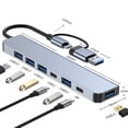 thumbnail image 3 of Multiport USB Hub 3.0 Multi USB Splitter 4 USB C Port 3.0 2.0 Puertos para PC Laptop Computer Hub, 3 of 5