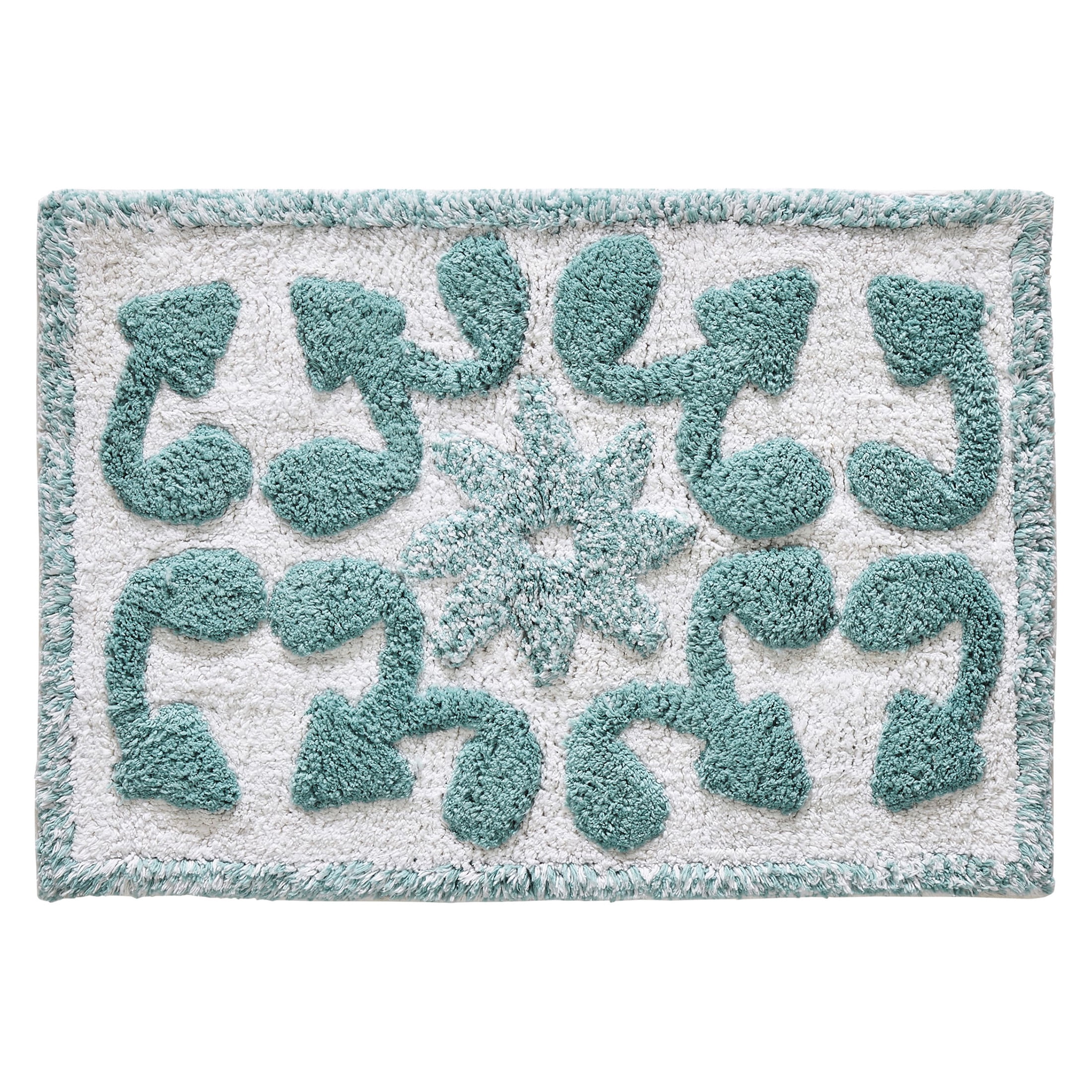 Better Homes & Gardens Medallion Aquifer Cotton Bath Rug Set, 2-Piece