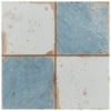Merola Tile Fpeart Artisan - Damero Azul