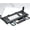 Black, variant on Ergonomic Corner Keyboard Tray with 180 °   Adjustable C-Clamp for L-Shape Desk, 26.77" x 12.2" Easy to Install Under Desk Oak Wood Keyboard Stand for Home Office