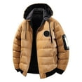 thumbnail image 4 of Reversible Hooded Jacket Heavy Duty Winter Coat With Detachable Lined Hood For Extreme Cold Weather And Warmth, 4 of 4