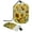 Multicolor 3, variant on PhooArto Large Barrel Drawstring Makeup Bag, Yellow Floral Sunflowers Field Travel Cosmetic Bag Portable Make Up Organizer Bag