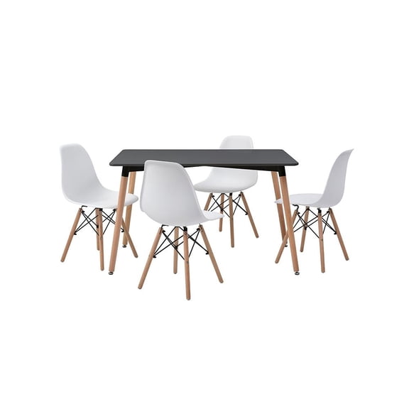 Comedor Alterego Rectangular 4 Sillas