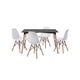 thumbnail image 1 of Comedor Alterego Rectangular 4 Sillas, 1 of 4