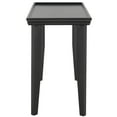 thumbnail image 5 of SAFAVIEH Naios Wood Rectangle Console Table, Black, 5 of 9
