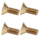 thumbnail image 3 of 50 Uds tornillo con cabeza hexagonal plana cobre cabeza avellanada sujetador Hardware suministros industriales M4M4x10 VoborMX herramienta, 3 of 8