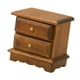 thumbnail image 3 of Casa de muñeca Mesa de noche Accesorios de la casa de muñecas Mini modelo Gabinete de cajones de madera Classic 1:12 Muebles en miniatura de escala, 3 of 9