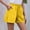 Yellow, variant on Yanyanz Womens Pants Dressy Casual, Shorts for Women, Womens Casual Comfy Pockets Wide Leg Cotton Shorts for Women Trendy Beach Pants Vacation Outfits, Wide Leg Pants Women B 2XL