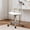 silver 1115, variant on Clear Acrylic Desk Chair, Modern Acrylic Home Office Chairs with Wheels for Office, Home (Gold)