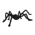 thumbnail image 1 of YouLoveIt Scary Giant Halloween Spider Fake Large Spider Hairy Props Realistic 1pc Halloween Outdoor Decorations Hairy Spide Props for Halloween Yard Decorations Party Decor, Black, 50/75/90 CM, 1 of 8